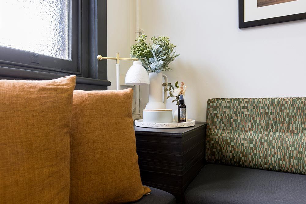 A modern treatment room at Haberfield Dental Practice
